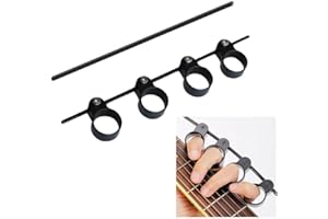 CHANGYEAH Excentrique de doigt de guitare,Amplificateur de doigt de guitare réglable,Gymnastique de doigt,amplificateur de vitesse de guitare,Guitare Finger Trainer,Doigt Force exercice Instrument