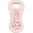 derYEP Dog Training Toy for Crate Training Peanut Butter Slow Feeder Treat Dispenser Training aid to Reduce Anxiety (Pink)
