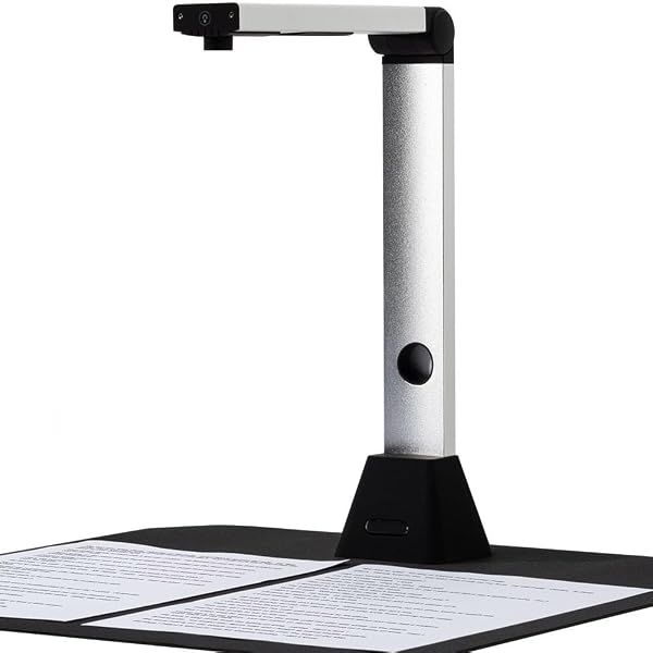 D800 Portable Document Camera: HD 13MP Document Scanner USB Visualizer Capture Size A3 Multi-Language OCR Detection for Remote Classes, Office and Education, Not Compatible with Mac - 1