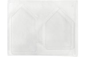 RAYHER HOBBY 36059000, Stampo In Plastica, 2 Case, 13,5 16,5 Cm, Profondità 3 Cm, Pet, Trasparente, 2.97 X 2.1 X 0.4 Cm