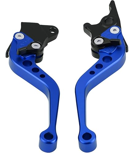Motorrad Brems- & Kupplungshebel Set - 7/8 Zoll (22 Mm), CNC-Aluminium, Schwarz, Universell