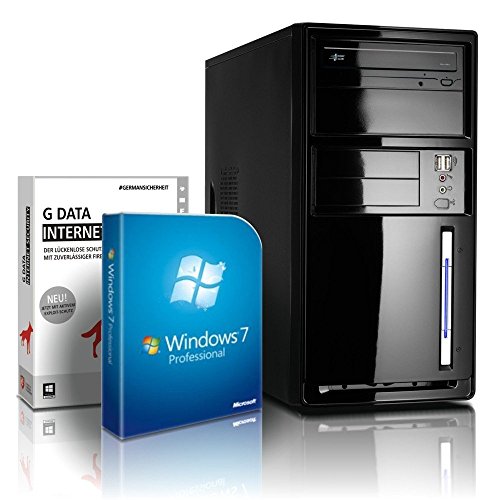 shinobee Silent-PC Dual-Core Office/Multimedia PC Computer mit 3 Jahren Garantie! inkl. Windows7 Professional - AMD Athlon X2 220 2x2.80 GHz, 4GB RAM, 160GB HDD, AMD Radeon 3000VGA, DVD±RW, Office, USB #4886