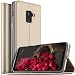 Produktbild Samsung Galaxy A8+ Hülle, Samsung Galaxy A8 Plus 2018 Hülle, iBetter Flip Kompletter Hüllen Magnetverschluss und Standfunktion Hüllen Schutzhülle für Galaxy A8 Plus Dual SIM SM-A730F/DS Smartphone (Gold)