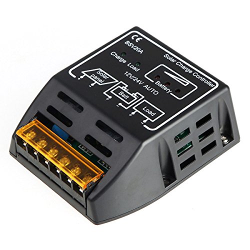 Preisvergleich Produktbild 20A 12V / 24V 120W Solar Panel Akku Batterie Laderegler