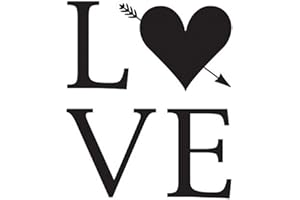 Darice Embossing Folder-Template Love-4.25 x 5.75 Inches, 10.8 x 14.6 x 0.11 cm