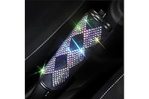 iSpchen bling bling copertura del freno a mano copertura del freno a mano per auto glitter copertura della leva del freno a mano accessori per la decorazione di interni dell'auto per le donne