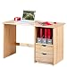 Produktbild Inter Link Alpine Living Holzschreibtisch Computertisch Büromöbel Arbeitstisch Kiefer massivholz Natur lackiert