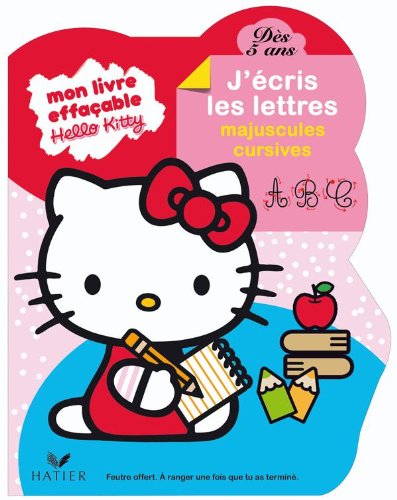 Download Hello Kitty - J'écris les lettres majuscules cursives dès 5 ans - livre ardoise Download Hello Kitty - J'écris les lettres majuscules cursives dès 5 ans - livre ardoise