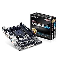 Gigabyte GA-F2A88XM-DS2 Mainboard Sockel FM2+ (micro-ATX, AMD A88X, 2x DDR3-Speicher, 4x SATA III, DVI-D, 2x USB 3.0)