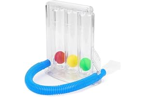 Bangbobi Andningsmaskin med trippelballong, 3-kammarsystem, talterapi och lungfunktionstestenhet för bättre andning.