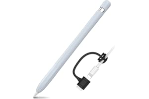 AHASTYLE Cover Apple Pencil 1 Generazione Custodia in Silicone Compatibile Con Apple Pencil 1st Generazione (Azzurro)