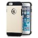 Produktbild Saxonia iPhone 6/6S Hülle Hybrid Silikon Case Schutzhülle Back Cover Outdoor Extra Robust Gold