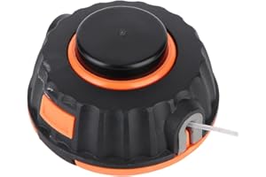 Qcwwy Used For Trimming Head Of P25 Mower, Mcculloch B26Ps T26Cs Mt260Cls Rep 5310250-01 Strimmer Brush Cutter Trimmer Head Fit For (Black)