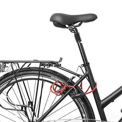 Gregster Fahrradschloss Set, Spiralkabelschloss Set fürs Fahrrad, auch als Familienschloss geeignet, 3 Schlösser – 6 Schlüssel – eine Schlosskombination, mehrfarbig - 7