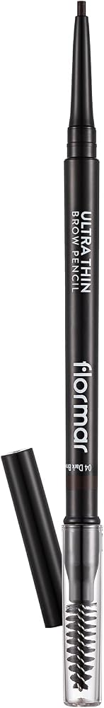 Flormar Kaş Kalemi & Fırçası - Ultra Thin Brow Pencil - 004 Dark Brown - 8690604572137