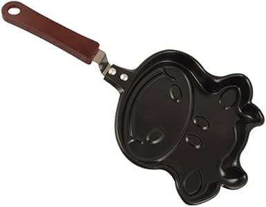 Kitchen Cow Head Design Black Frying Pancakes Pan: Amazon ...