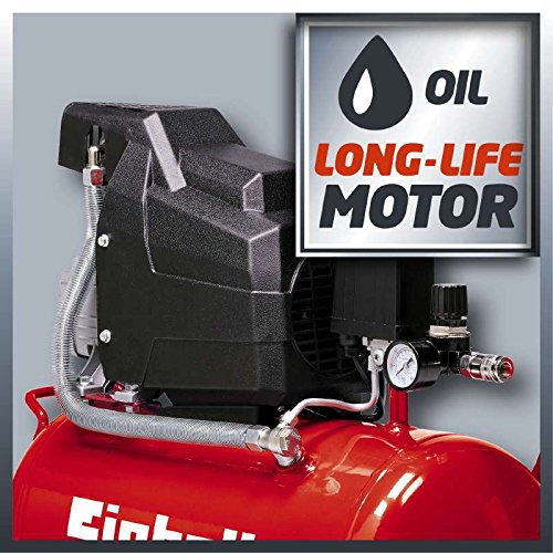 Einhell Kompressor TC-AC 190/24/8 (1,5 kW, 24 l, Ansaugleistung 160 l/min, 8 bar, automatischer Druckschalter) - 7