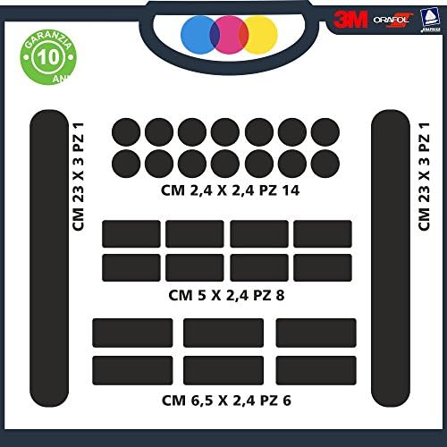 Stickers For Protect the Bike Bicycle Stickers Protection Frame – Various Colors – Cod. CI-, black