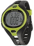 Soleus Dash Herren Fitness Uhr Aktivitätstracker Wasserfest - Schwarz/Limette  Größe L  SODLGBKLM