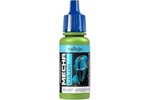 Vallejo AV Mecha Acryl-Farbe für Airbrush, 17 ml Green Fluorescent