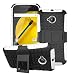 Produktbild Moto E2 (Moto E 2nd Gen) Case, DRUnKQUEEn Heavy Duty Rugged Hybrid Armor Dual Layer Hard Shell Grenade Grip Combat Tyre Textured Cover for Motorola Moto E (2nd Gen. 3G / 4G LTE) (2015 Released)
