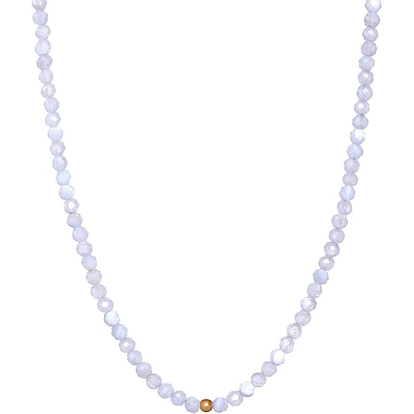 BERGERLIN Obsidiaan ketting zwart zwarte ketting goud M-L | Goud - M-L, Obsidiaan