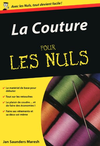 couverture de : La Couture pour les nuls