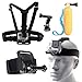 Produktbild Wenquan,8-in-1-Kopf-, Brust- und Handgelenkhalterungs-Suite für Gopro Hero 43 + 2 Plus Conference(Color:SCHWARZ)