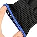 KING DO WAY Black Heat Resistant Protective Gloves Mittens For Hair Straighteners Hair Curler