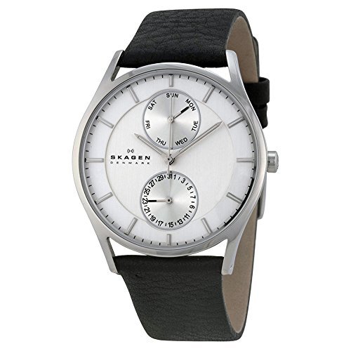 Skagen Herren-Armbanduhr XL Analog Quarz Leder SKW6065 Skagen Herren-Armbanduhr XL Analog Quarz Leder SKW6065