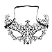 Produktbild Jannyshop U-Smile Venezianische Maskerade Maske Mit Diamant Maskerade Karneval Prinzessin Maske 1 Teil/Satz, Schwarz