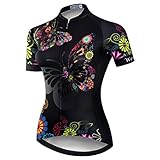 radtrikot damen castelli ❤【Drei Taschen】: Kurzarm, Drei Rückentaschen am Radtrikot