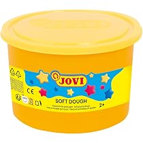 Jovi Soft Dough Blandiver, Bote De 460 G, Color Amarillo (46002) con