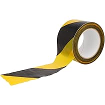Nastro Segnaletico Giallo ATB 3x100ft - Barricata Pericolo - Resistente Intemperie