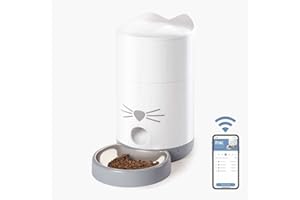 Catit PIXI Comedero Inteligente para Gatos - Capacidad del depósito de 1.2 Kg