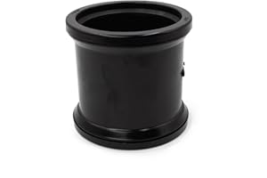 TRULY PVC LIMITED Slip Coupler, Black Kayflow 110mm Soil & Waste Pipe Fitting