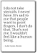 Produktbild I do not take steroids. I never have. ... - Jackie Joyner-Kersee - fridge magnet, White - Kühlschrankmagnet