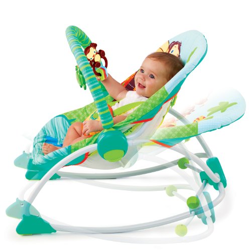Bright Starts 60127 Pee-a-Zoo 3-in-1 Baby to Big Kid Rocker - 4