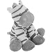 Stunning 2 Tier Deluxe New Baby Boys Blue Zebra Nappy Cake Baby Shower Gift - FAST & FREE UK Delivery!