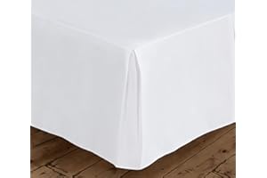 AE Linen® Super King Size Valance Sheets For Base | Fitted Bed Base Valance Sheet Double with 26 cm Deep Pocket | Soft & Comfortable | Fade & Shrink Resistant
