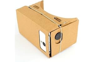 EElabper Lenti in resina di alta qualità, 3D VR occhiali per realtà virtuale, per film e videogiochi, colore nero, 21 x 8 x 9 cm