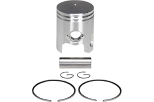 CITOMERX Piston 50 cc, diameter 40 mm, 12 mm bolt, for CPI Hussar Aragon Oliver Popcorn, Keeway RY8 RY6, ATU GT50 Explorer Race Spin