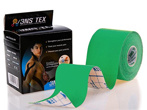 Preisvergleich Produktbild 3NS Kinesiology Sports Athletic kinesiologie Tape Green