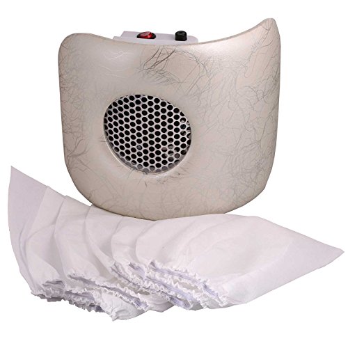 Miss Sweet Dust Vacuum Cleaner Nail Dust Collector Suction Nail Art Collector Nail Dust Vacuum (Silver P)