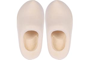 EXCEART 1 paio di mini scarpe olandesi in legno olandese decorazione portachiavi olandese zoccoli in miniatura ornamenti casa delle bambole accessori fai da te scarpe per bambole di Natale figure in