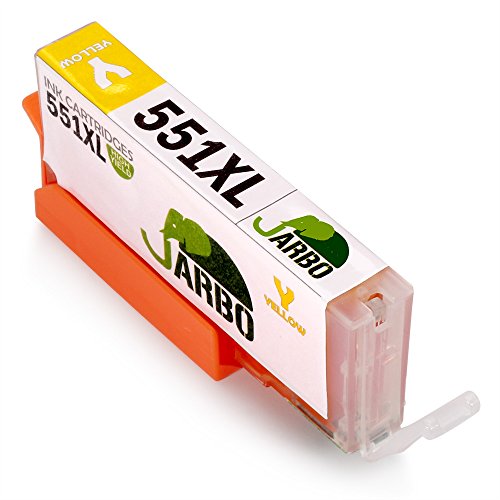 JARBO Kompatibel PGI-550XL CLI-551XL Tintenpatronen Hohe Kapazität kompatibel mit Pixma iP7150 iP8750 MG6350 MG7150 MG7550 (4 PGI-550 Schwarz,2 CLI-551 Schwarz,2 Cyan,2 Magenta,2 Gelb,2 Grau) - 5