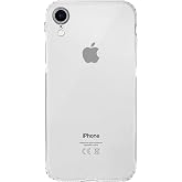 KZY İLETİŞİM Apple iPhone XR ile uyumlu Kapak Kamera Korumalı Tıpalı Şeffaf Silikon Kılıf