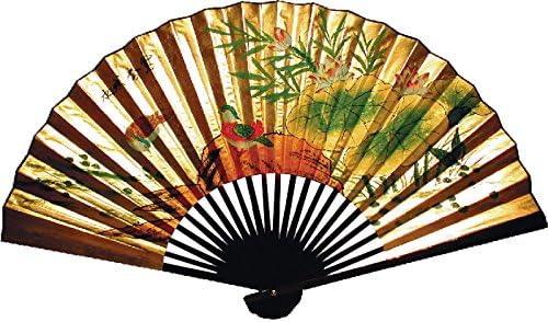 Chinese Wall Fan with Mandarin Ducks