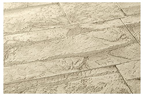 A.S. Création Vliestapete Best of Wood and Stone Tapete in Stein Optik fotorealistische Steintapete Naturstein 10,05 m x 0,53 m beige creme Made in Germany 707130 7071-30 - 3