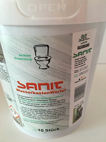 Sanit Wasserkstenwürfel für Geberit Spülkästen und andere Inhalt 10 Würfel - 2